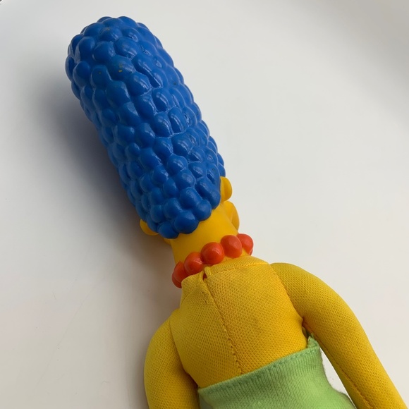 Vintage The Simpsons Marge Simpson Retro Burger King 11" Doll - Picture 10 of 16